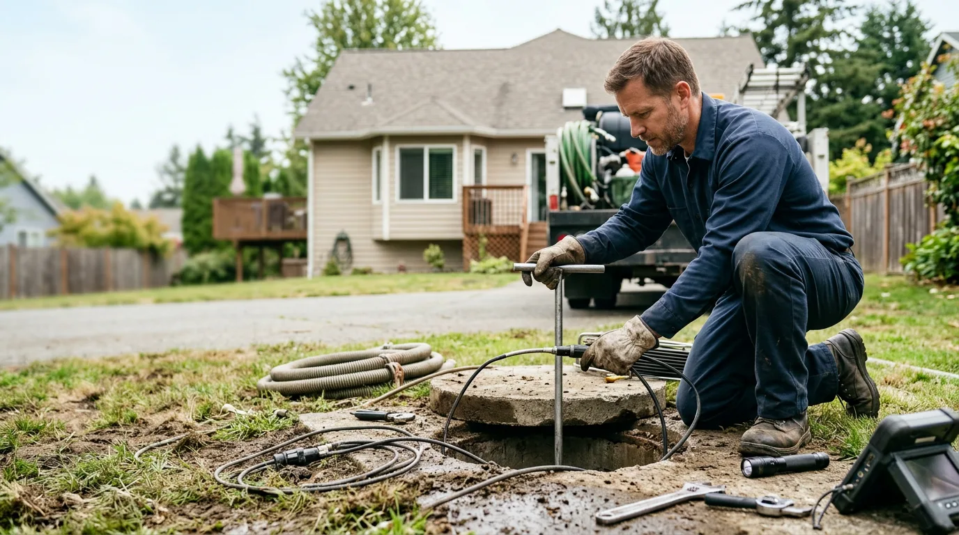 Septic Tank Pumping in New Sharon, ME
